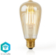 Nedis Wi-Fi smart LED-lamp met filament | E27 | ST64 | 5 W | 500 lm