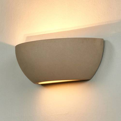 Lindby Elegante wandlamp Renata uit beton