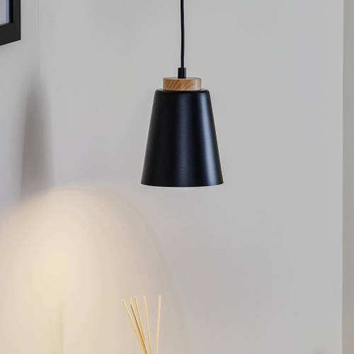 EULUNA Hanglamp Bolero 1, 1-lamp, zwart
