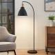 Lindby Trebale vloerlamp met houtdetail