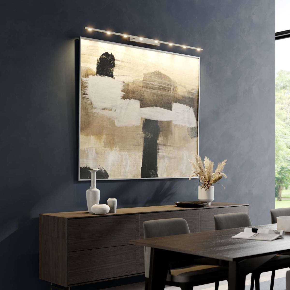 Lucande Beweeglijke LED-schilderijverl Tolu m moderne look