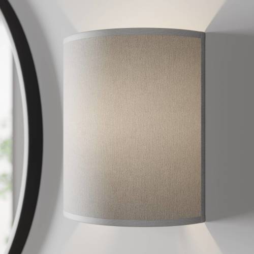 EULUNA Wandlamp Alice met grijze kap