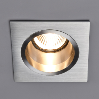 Lampenwelt.com 230V-inbouwlamp Soley, hoekig