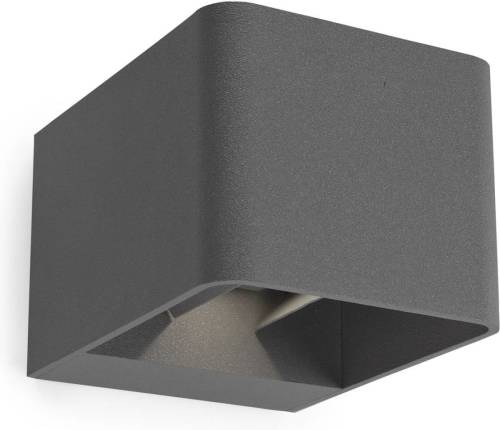 LEDS-C4 Wilson LED buiten wandlamp, 11cm antraciet