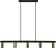 Lindby Baliko hanglamp, 5-lamps, messing