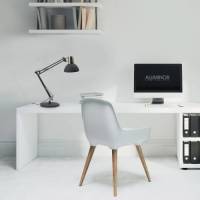 Aluminor Calypsa bureaulamp, zwart