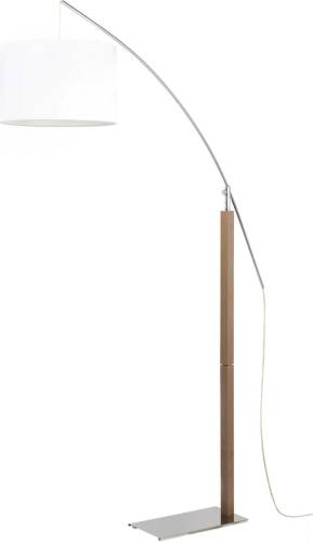 Aluminor Rainbow vloerlamp eiken grijs/chroom