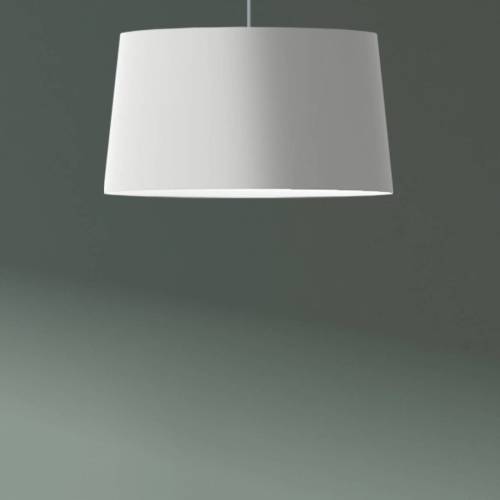 Aluminor Sacha hanglamp met stoffen kap