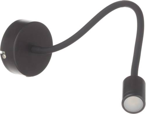 Ideallux Flexibele LED wandlamp Focus, zwart