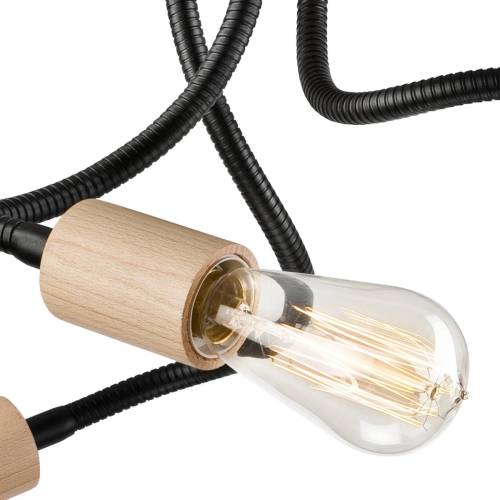 EULUNA Plafondlamp Tunga, flexibel, 3 fittingen