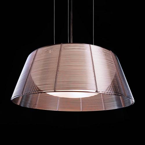 Deko-Light Ronde hanglamp Filo Sat zilver