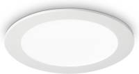 Ideallux LED plafond inbouwlamp Groove Round 3.000K 11,8cm
