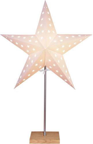 STAR TRADING Staande ster Leo met stervormig patroon