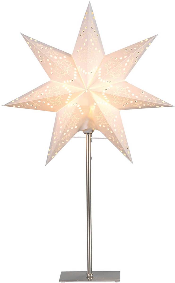 STAR TRADING Met voet - papieren ster Sensy