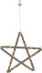 STAR TRADING LED-decoratie ster Jutta, met jutetouw omwikkeld