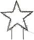 STAR TRADING LED sfeerlamp Spiky met aardspies, 60 cm