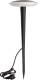 Deko-Light LED sokkellamp Bermuda met aardspies zwartgrijs
