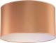 EULUNA Plafondlamp Dorset van textiel, cappuccino