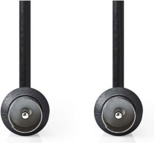 Nedis Coaxkabel 90 dB | IEC (Coax) Male - IEC (Coax) Male | 1,5 m | Zwart