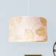 EULUNA Hanglamp Areca met bladpatroon, goud