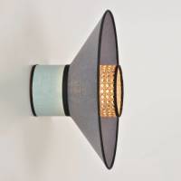 Market Set Singapour wandlamp, amandel/antraciet