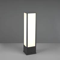Trio Lighting LED sokkellamp Fuerte van aluminium, IP54