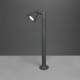Trio Lighting Sokkellamp Kaveri van aluminium, antraciet