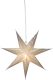 Konstmide CHRISTMAS Decoratie ster van papier, zilver, 7-punts