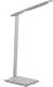 Aluminor LED bureaulamp Orbit met inductie zilver