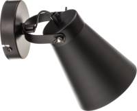 EULUNA Wandlamp Amos, zwart, 1-lamp