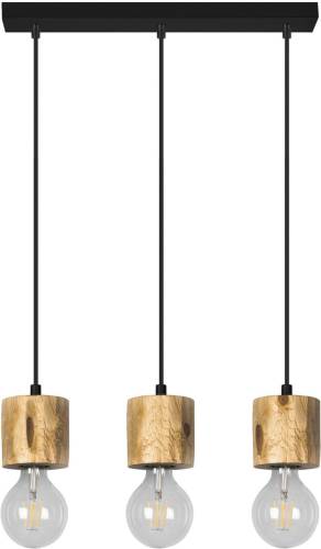 ENVOLIGHT Terra hanglamp dennenhout licht lineair