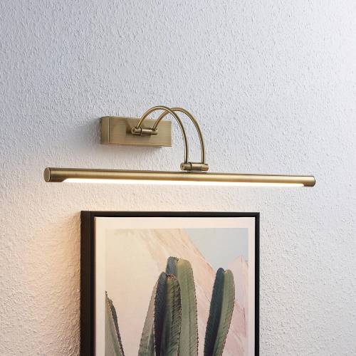 Lucande Dimitrij LED schilderijlamp, gebogen