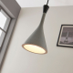 Lindby Moderne hanglamp Flynn, betongrijs