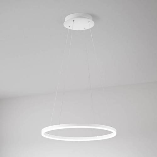 Fabas Luce LED hanglamp Giotto, 1-lamp, wit