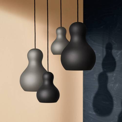 Fritz Hansen Calabash P1 hanglamp mat zwart