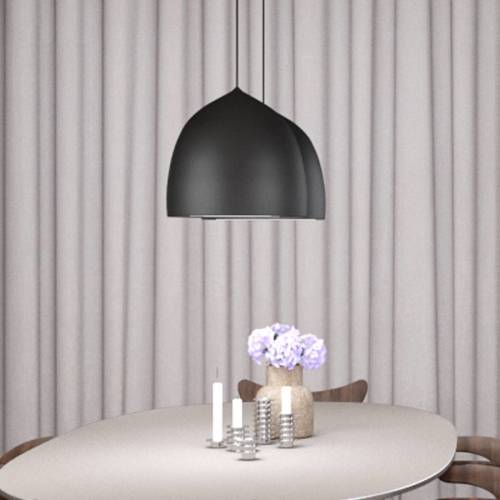 Fritz Hansen Suspence P2 hanglamp Ø 38,5cm, zwart