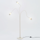 Serien Lighting Vloerlamp Poppy - Met drie flexarmen