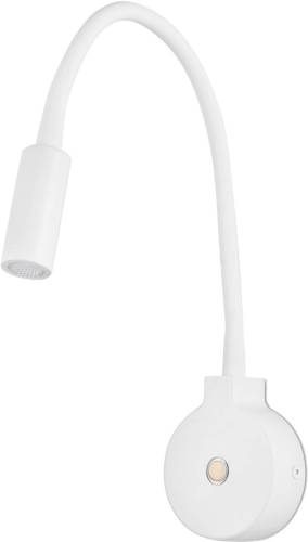 FARO BARCELONA LED wandlamp Pixie met flexibele arm, wit