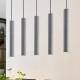 Lindby Concretto hanglamp met 5 betonnen kappen