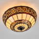 Clayre & Eef Wilma - plafondlamp in Tiffany-stijl
