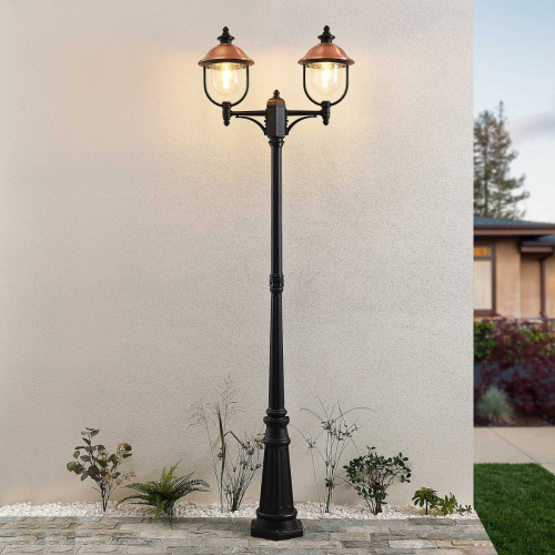 Lindby Clint mastlamp, 2-lamps