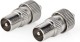 Nedis IEC (Coax) -Connector | Male - 2 Stuks | Metaal