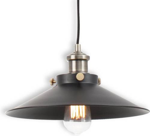 FARO BARCELONA Zwarte hanglamp Marlin