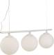 EULUNA Hanglamp Beryl, 3-lamps, wit