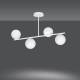 EULUNA Plafondlamp Kabo, 1 arm, wit, 4-lamps