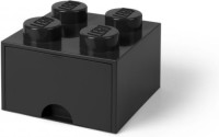 LEGO Brick 4 opberglade - zwart
