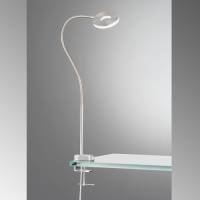 Fischer & Honsel LED klemlamp Jax, dimbaar, tunable white