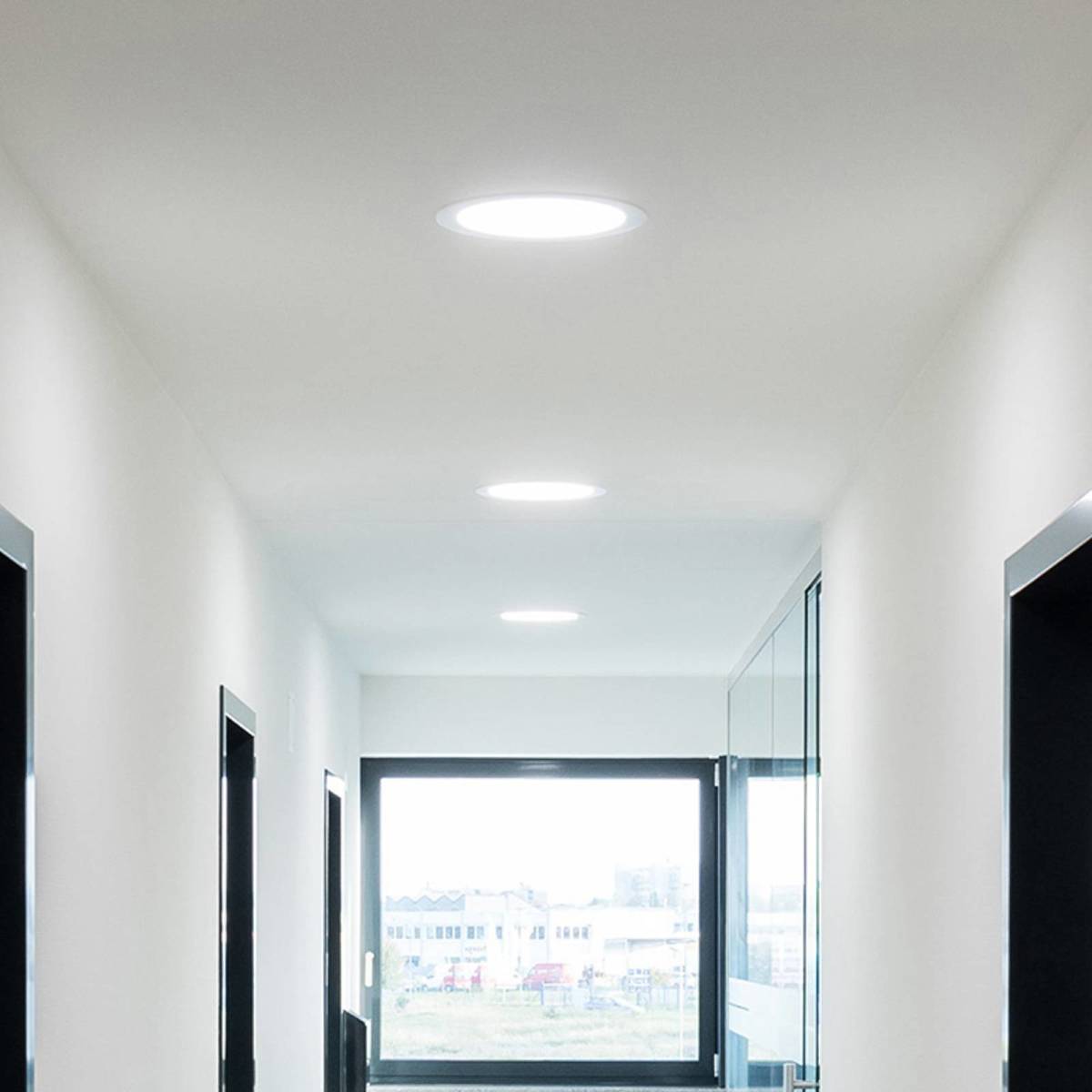 Bega RZB HB 801 LED inbouwdownlight IP54 Ø22,5cm 20W