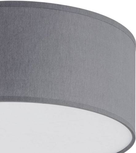 EULUNA Plafondlamp Rondo, grijs, Ø 50 cm