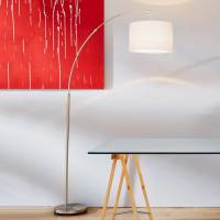 Brilliant Klassieke booglamp CLARIE, wit
